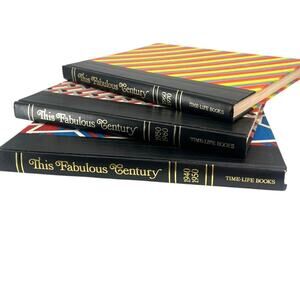 set of vintage This Fabulous Century coffee table books Time-Life decades 20th